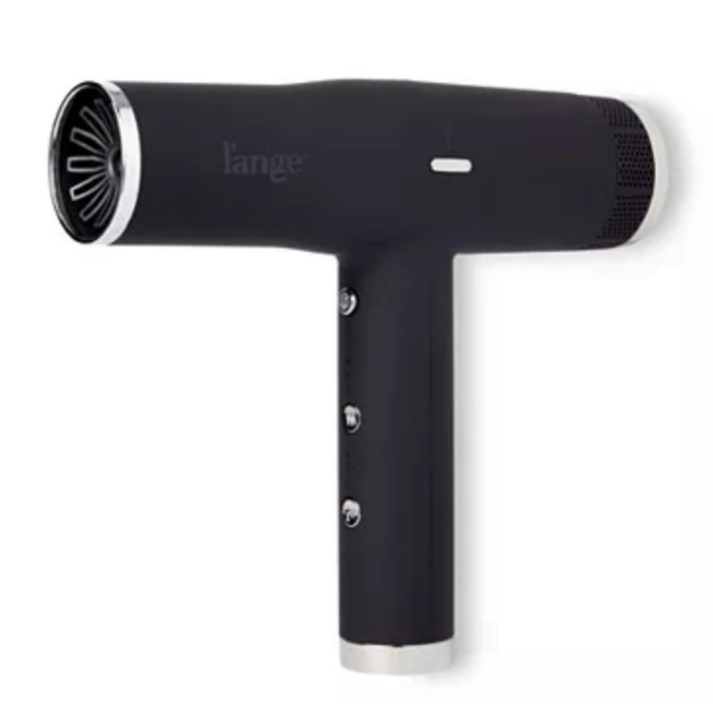 Lange Black Hair Dryer with Ergonomic Design